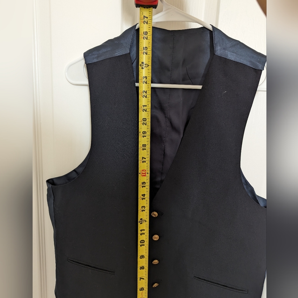Men's navy‎ Pierre cardin vest - Picture 5 of 6